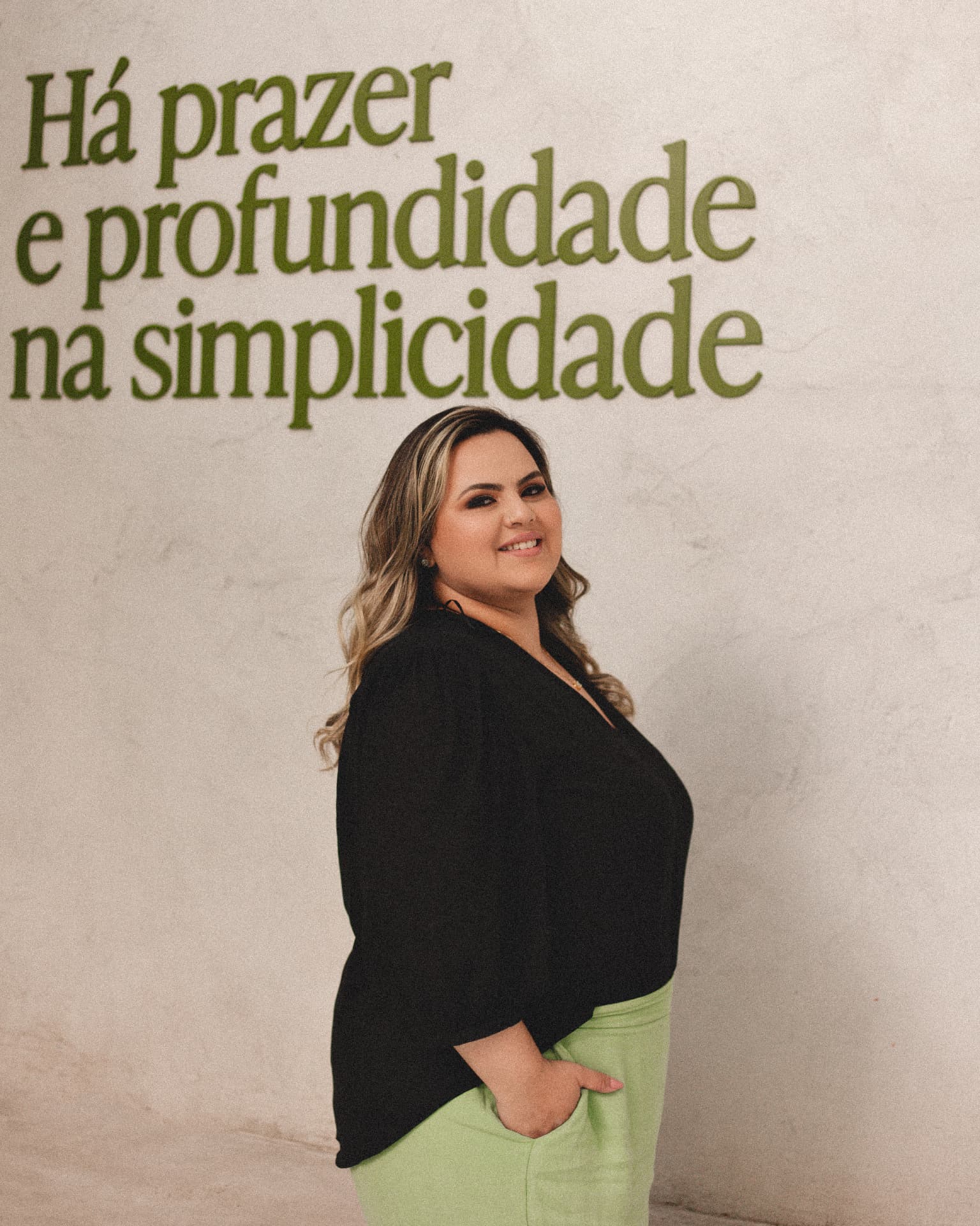 Denise Tanaka, profissional do Boho Studio